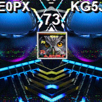 SSTV image received 2026-02-10 19:19