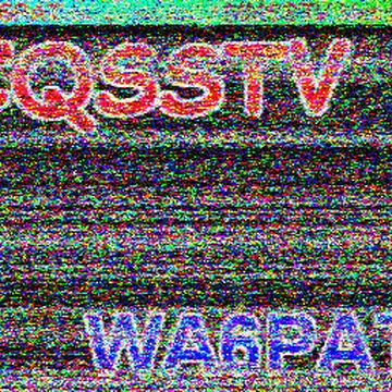 SSTV image received 2026-02-10 21:28