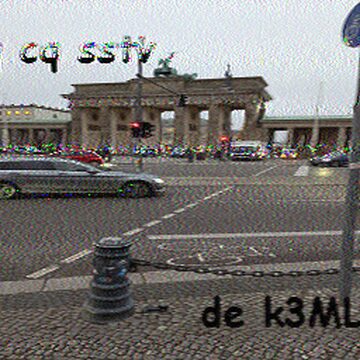 SSTV image received 2026-02-11 17:20