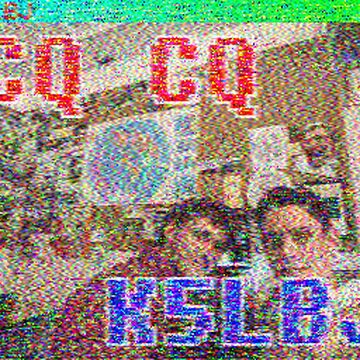 SSTV image received 2026-02-12 09:09