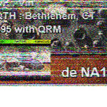SSTV image received 2026-02-12 09:30