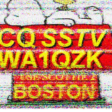 SSTV image received 2026-02-12 13:11