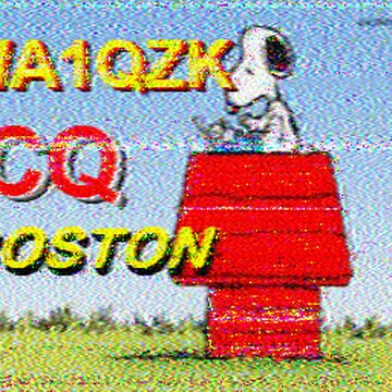 SSTV image received 2026-02-12 13:17