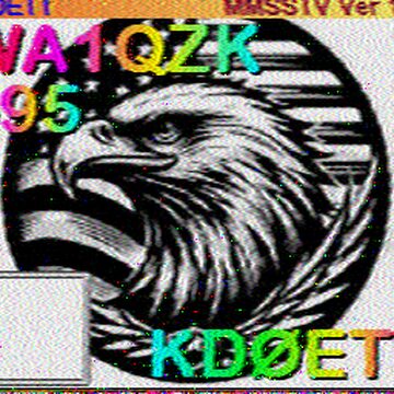 SSTV image received 2026-02-12 13:22