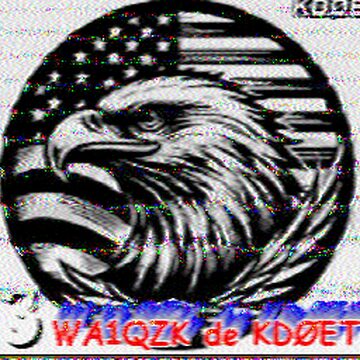 SSTV image received 2026-02-12 13:25