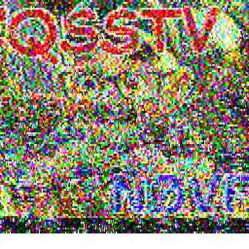 SSTV image received 2026-02-12 17:30