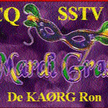 SSTV image received 2026-02-13 09:12