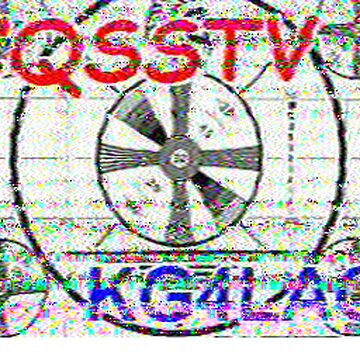 SSTV image received 2026-02-13 13:53