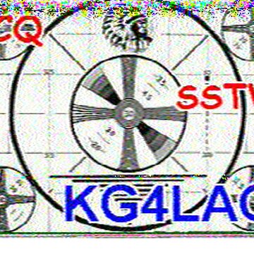 SSTV image received 2026-02-13 14:05