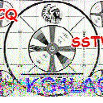 SSTV image received 2026-02-13 14:07