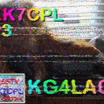 SSTV image received 2026-02-13 14:19