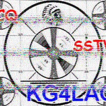 SSTV image received 2026-02-13 14:27