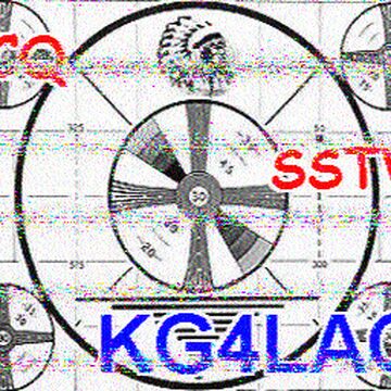 SSTV image received 2026-02-13 14:31