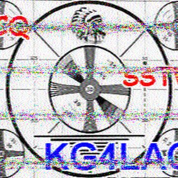 SSTV image received 2026-02-13 14:35