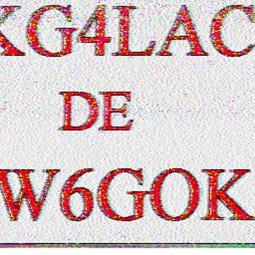 SSTV image received 2026-02-13 14:36