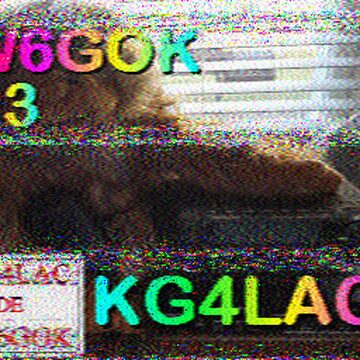 SSTV image received 2026-02-13 14:38