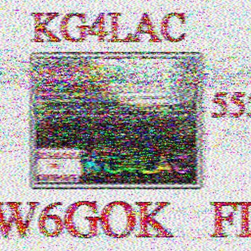 SSTV image received 2026-02-13 14:39
