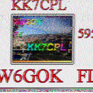 SSTV image received 2026-02-13 14:48