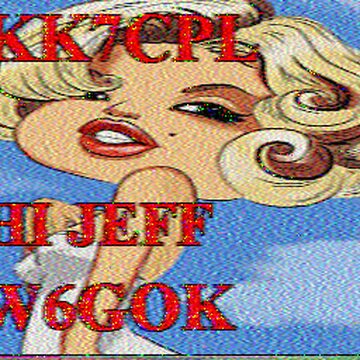 SSTV image received 2026-02-13 14:52