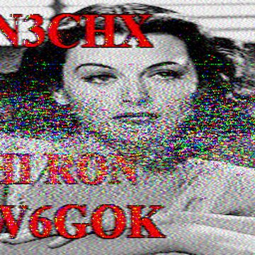 SSTV image received 2026-02-13 15:07