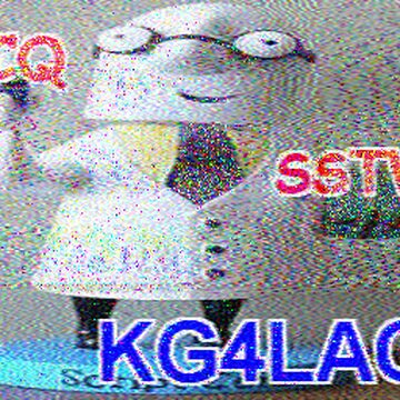 SSTV image received 2026-02-13 15:09