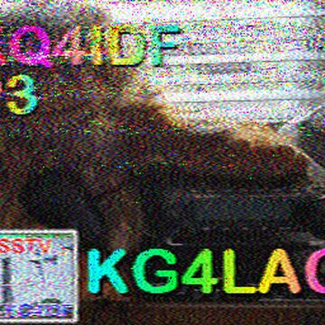 SSTV image received 2026-02-13 15:44