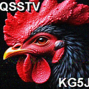 SSTV image received 2026-02-13 15:49