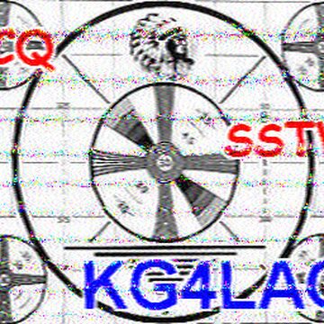 SSTV image received 2026-02-13 16:08
