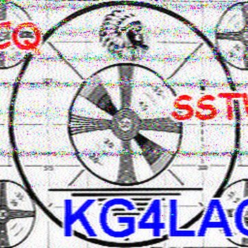 SSTV image received 2026-02-13 16:14