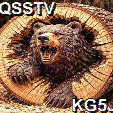 SSTV image received 2026-02-13 16:31