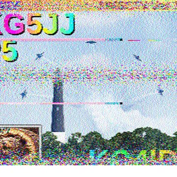 SSTV image received 2026-02-13 16:33