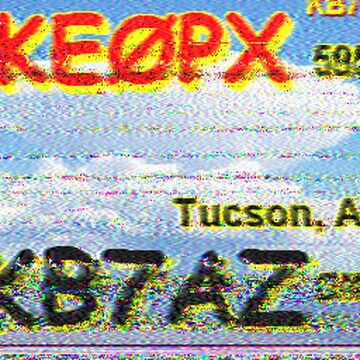 SSTV image received 2026-02-13 17:03