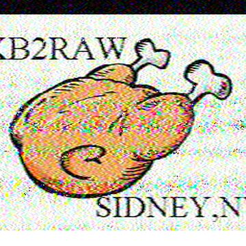 SSTV image received 2026-02-13 18:41
