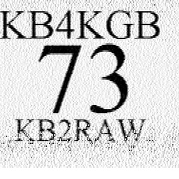 SSTV image received 2026-02-13 18:49