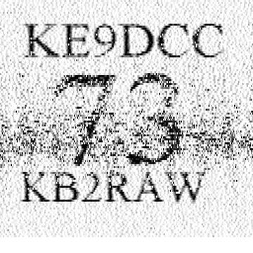 SSTV image received 2026-02-13 18:58