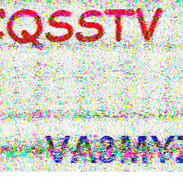 SSTV image received 2026-02-13 19:31