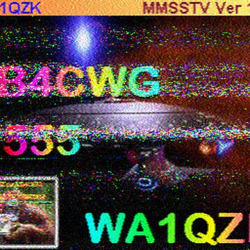 SSTV image received 2026-02-14 12:06