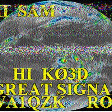 SSTV image received 2026-02-14 12:22
