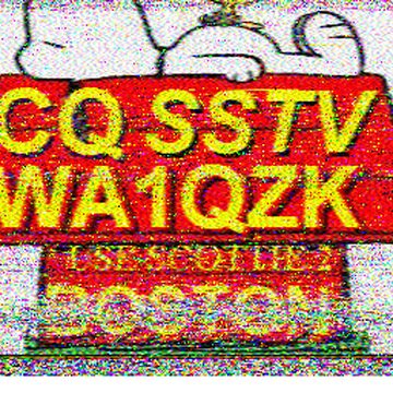 SSTV image received 2026-02-14 12:51