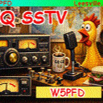 SSTV image received 2026-02-14 17:32