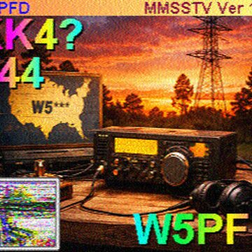 SSTV image received 2026-02-14 17:44