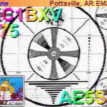 SSTV image received 2026-02-15 10:32