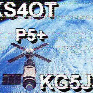 SSTV image received 2026-02-15 10:42