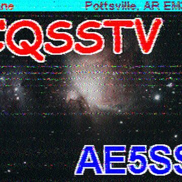 SSTV image received 2026-02-15 10:55