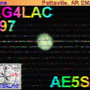 SSTV image received 2026-02-15 13:30