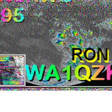 SSTV image received 2026-02-15 14:46