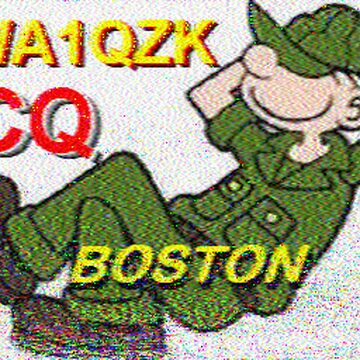 SSTV image received 2026-02-15 15:06