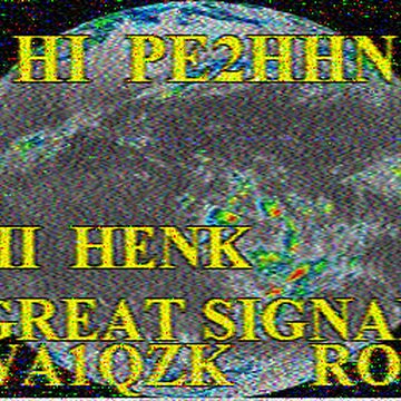 SSTV image received 2026-02-15 15:30