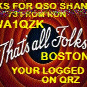 SSTV image received 2026-02-15 15:38