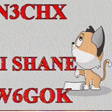 SSTV image received 2026-02-15 15:54